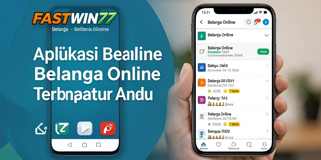 Tampilan antarmuka aplikasi FASTWIN77 yang intuitif dan ramah pengguna.