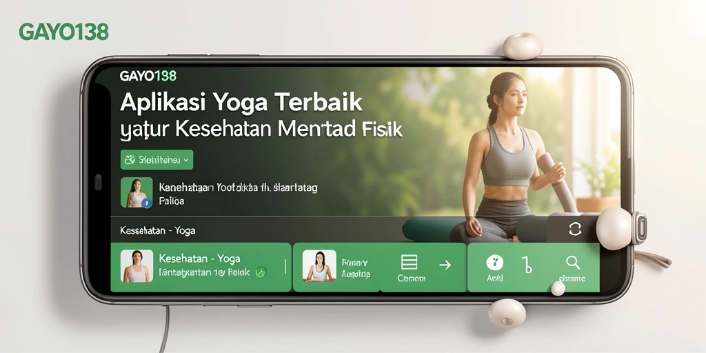 Antarmuka pengguna GAYO138 yang intuitif dan menarik untuk sesi Yoga.