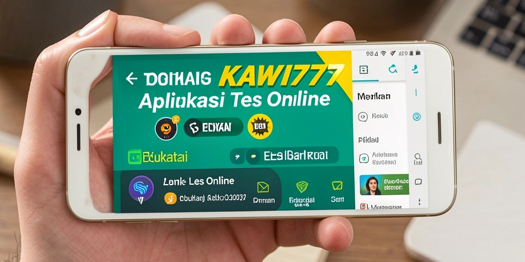 Antarmuka pengguna KAWI777 yang modern dan intuitif untuk Les Online.
