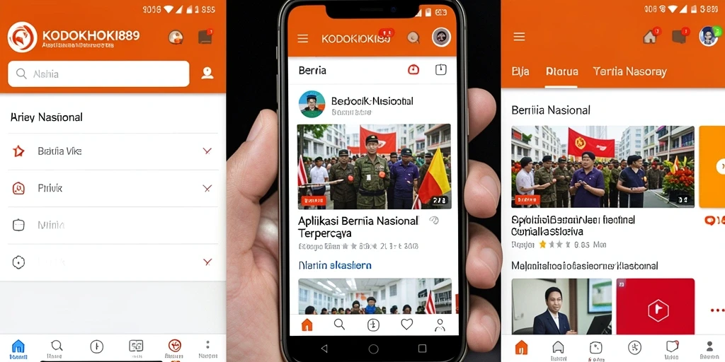 Tampilan antarmuka KODOKHOKI889 yang user-friendly dan informatif.