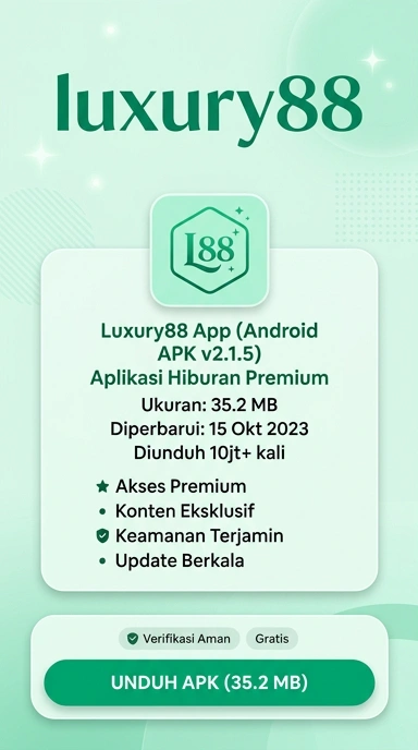 Panduan Unduh dan Instal APK luxury88 untuk Android