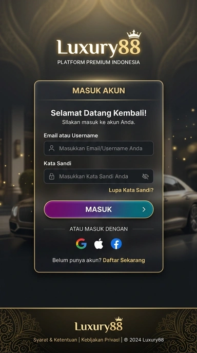 Panduan Masuk Akun luxury88 untuk Pengguna Android